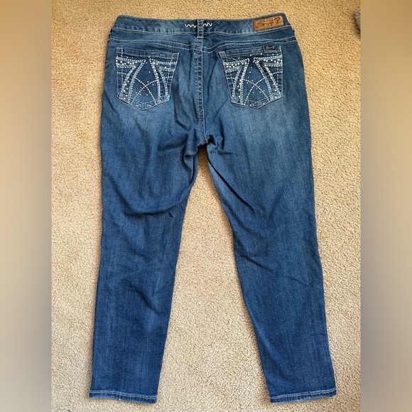 seven7 LUXE skinny jeans 18w - Picture 2 of 4